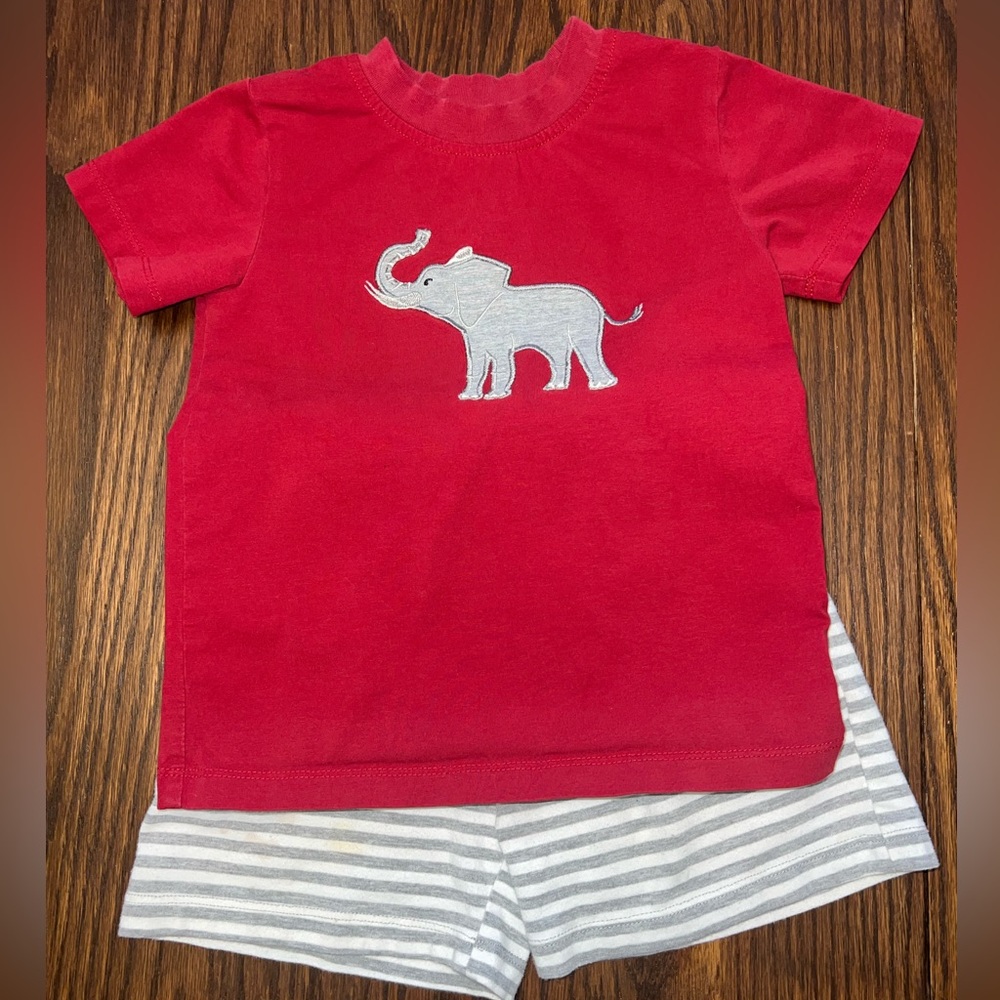Boutique Alabama appliqué boys set